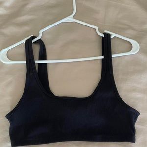 Tna ribbed mini bra top